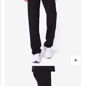 Black figs Livingston scrubs pants